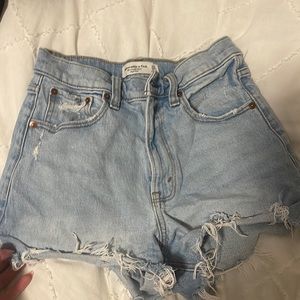 Abercrombie the cutoff short high rise